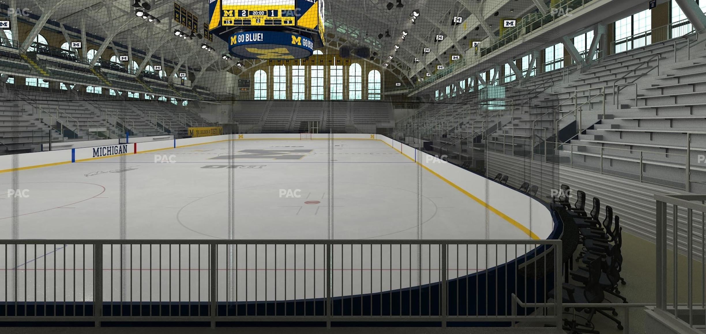 Seating view for Yost Arena Section 27