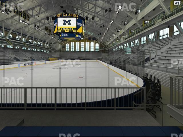 Seating view for Yost Arena Section 27