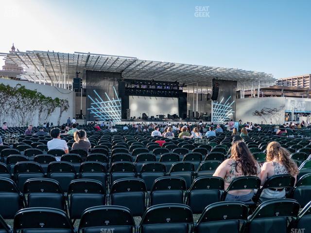 Seating view for Moody Amphitheater Section 204