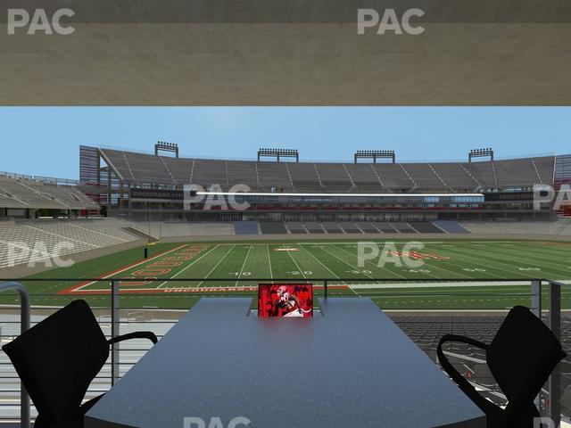 Seating view for TDECU Stadium Section Loge Box 41