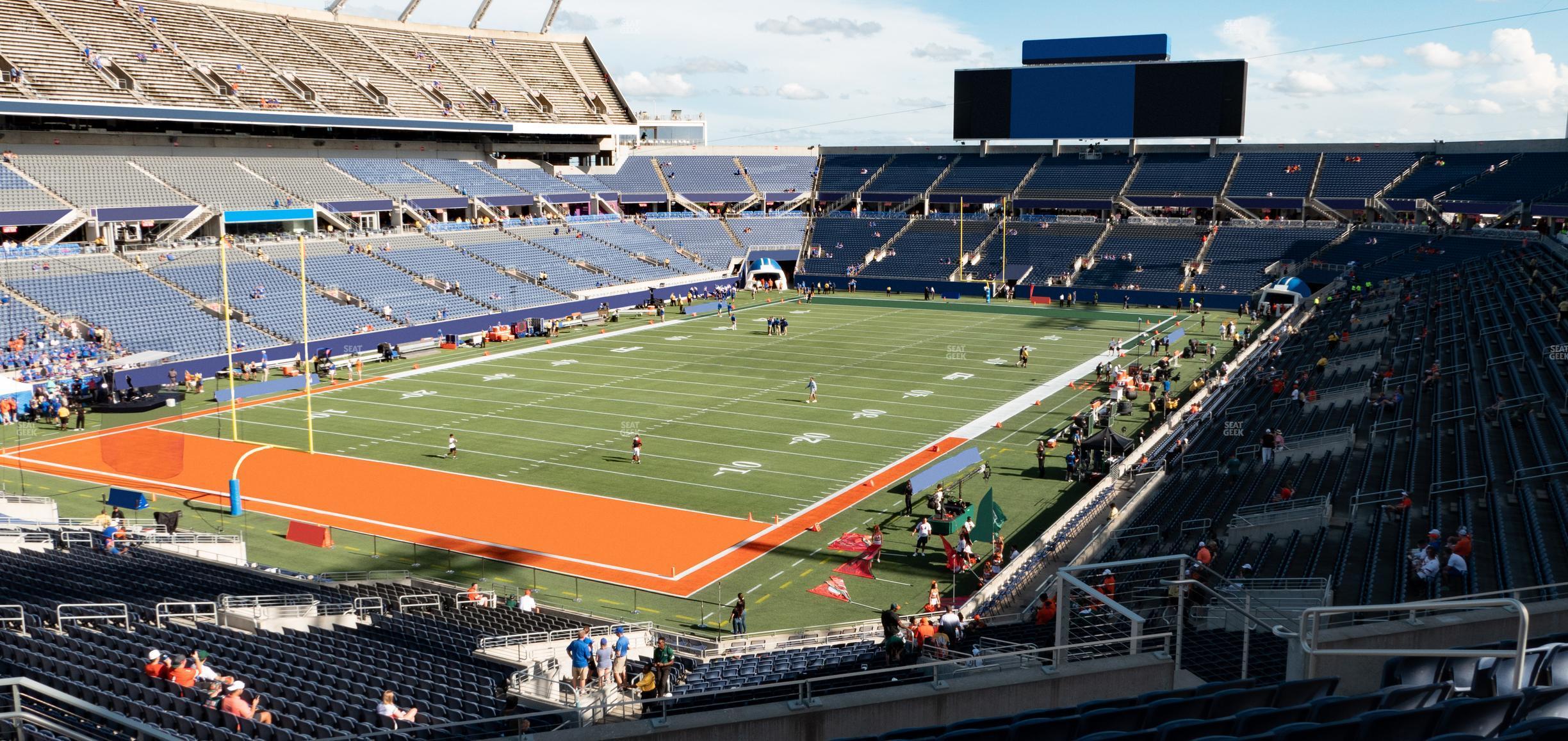 Seating view for Camping World Stadium Section Plaza 43