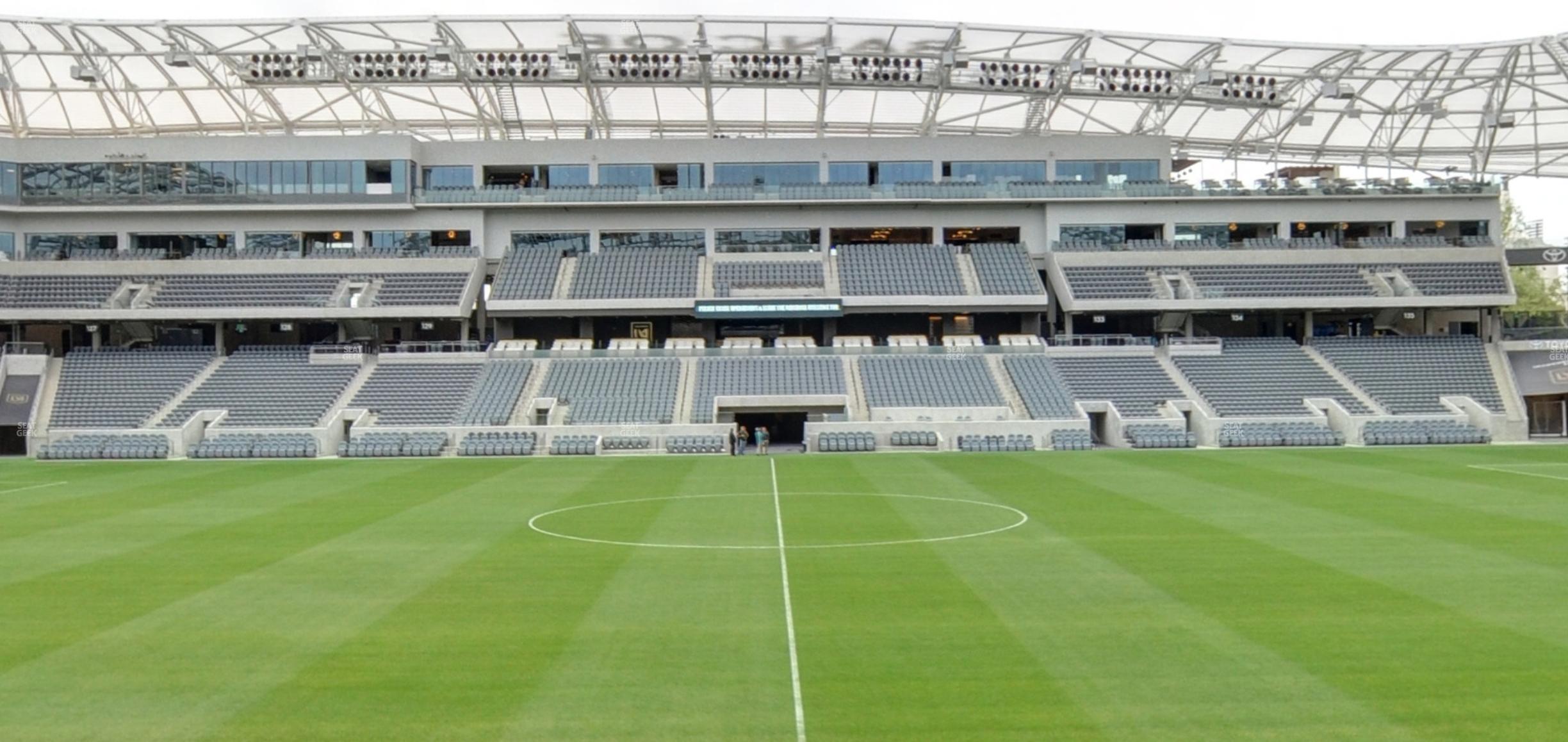 Seating view for BMO Stadium Section Figueroa Club B