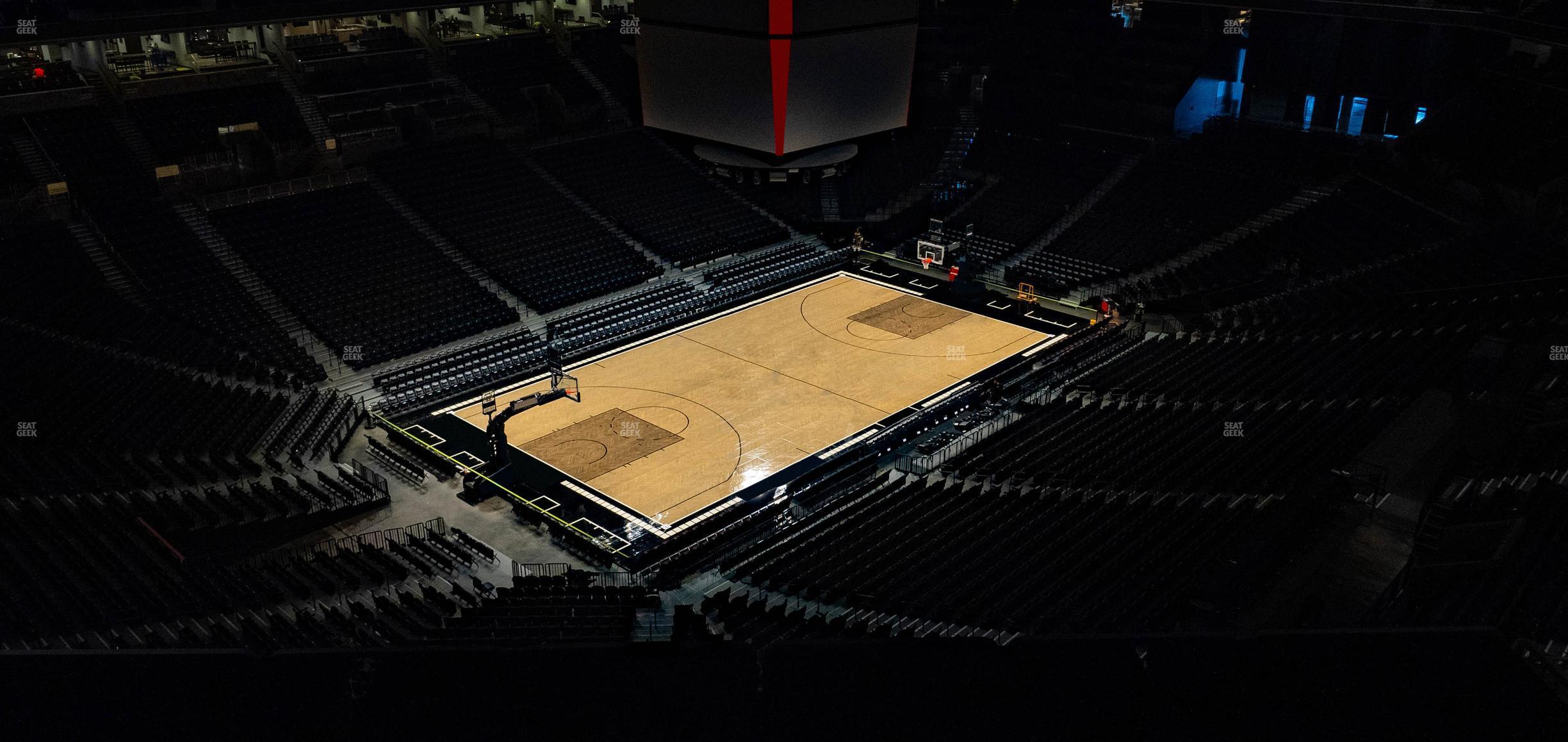 Seating view for Barclays Center Section 212 Wc