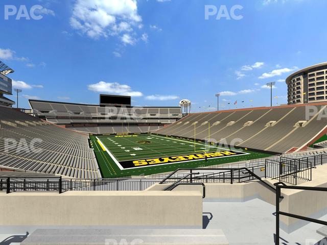 Seating view for Kinnick Stadium Section 219