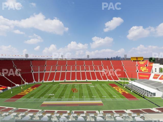 Seating view for Los Angeles Memorial Coliseum Section Suite 510