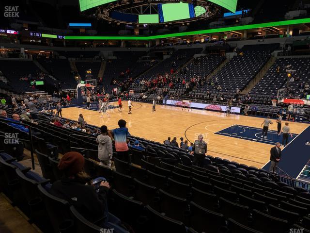 Target Center Seat Views | SeatGeek