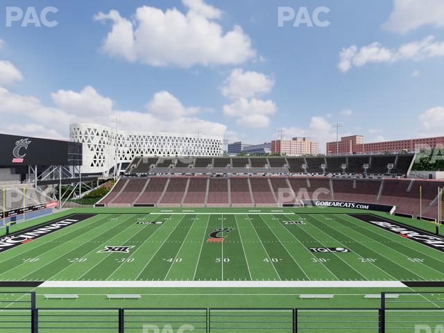 Seating view for Nippert Stadium Section Club 340