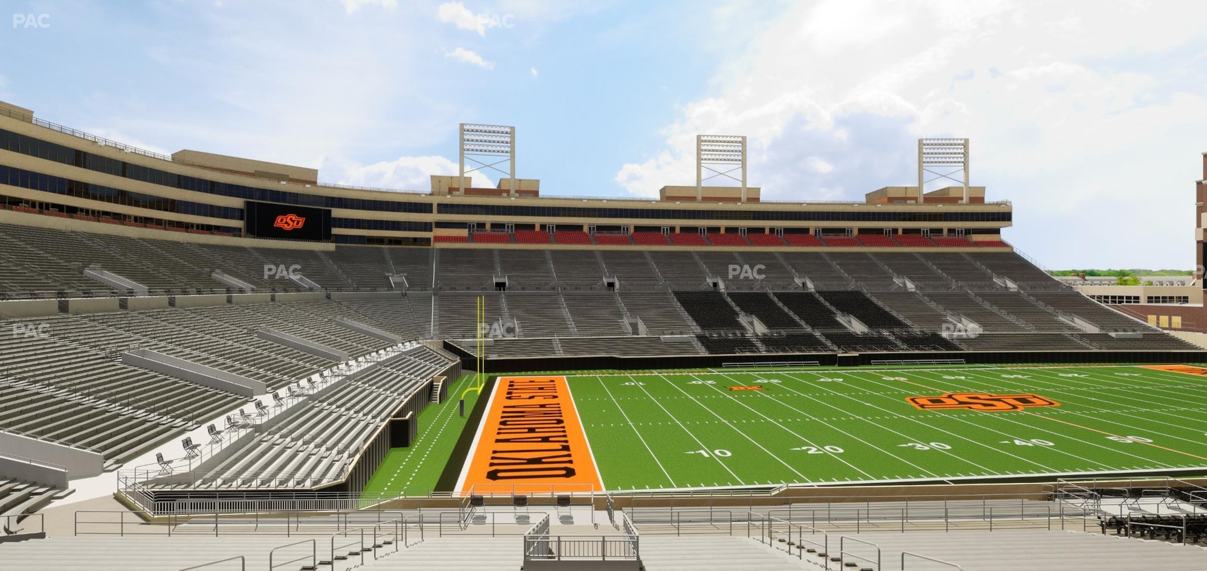 Seating view for Boone Pickens Stadium Section 111