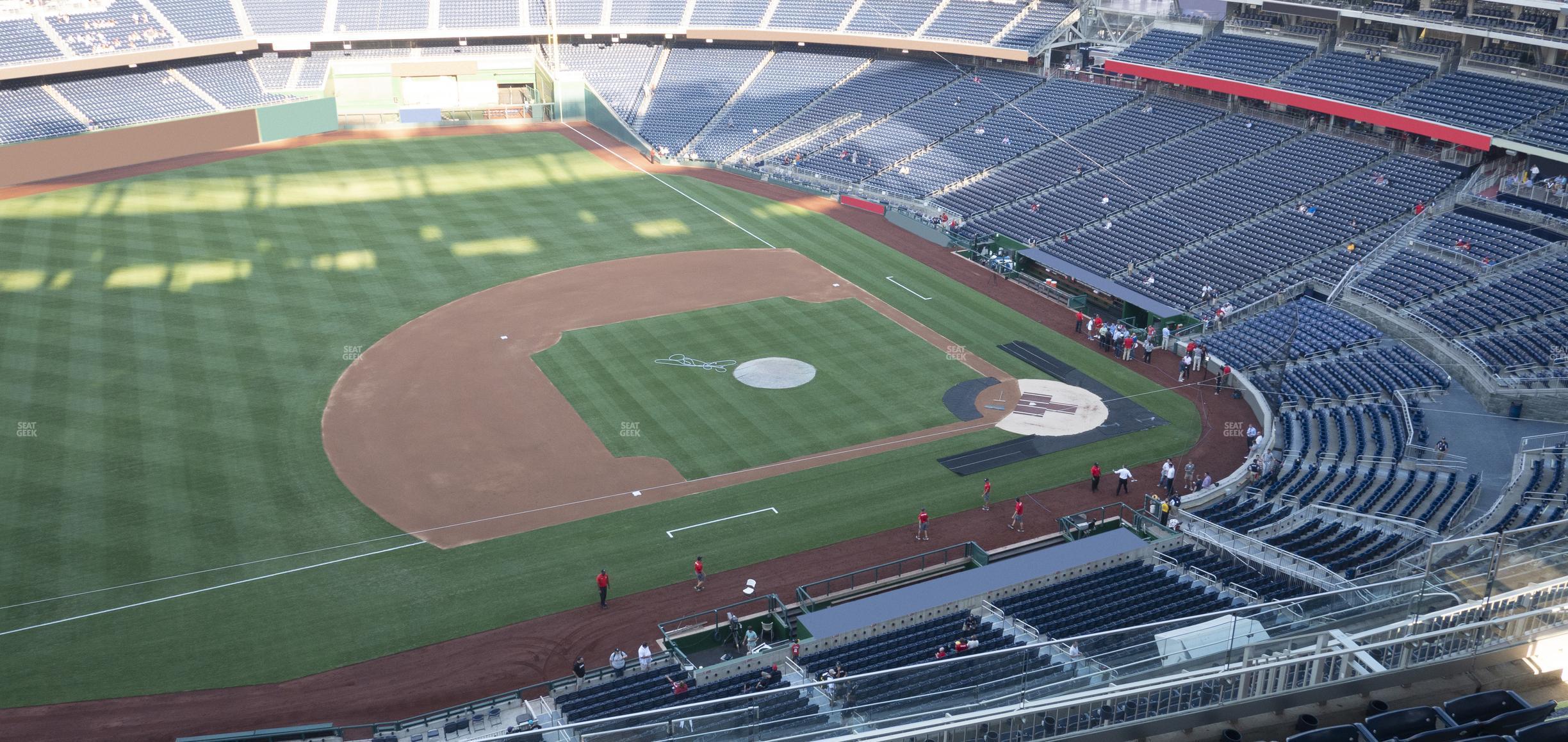 Seating view for Nationals Park Section 406