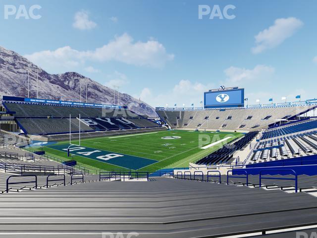 Seating view for LaVell Edwards Stadium Section 22