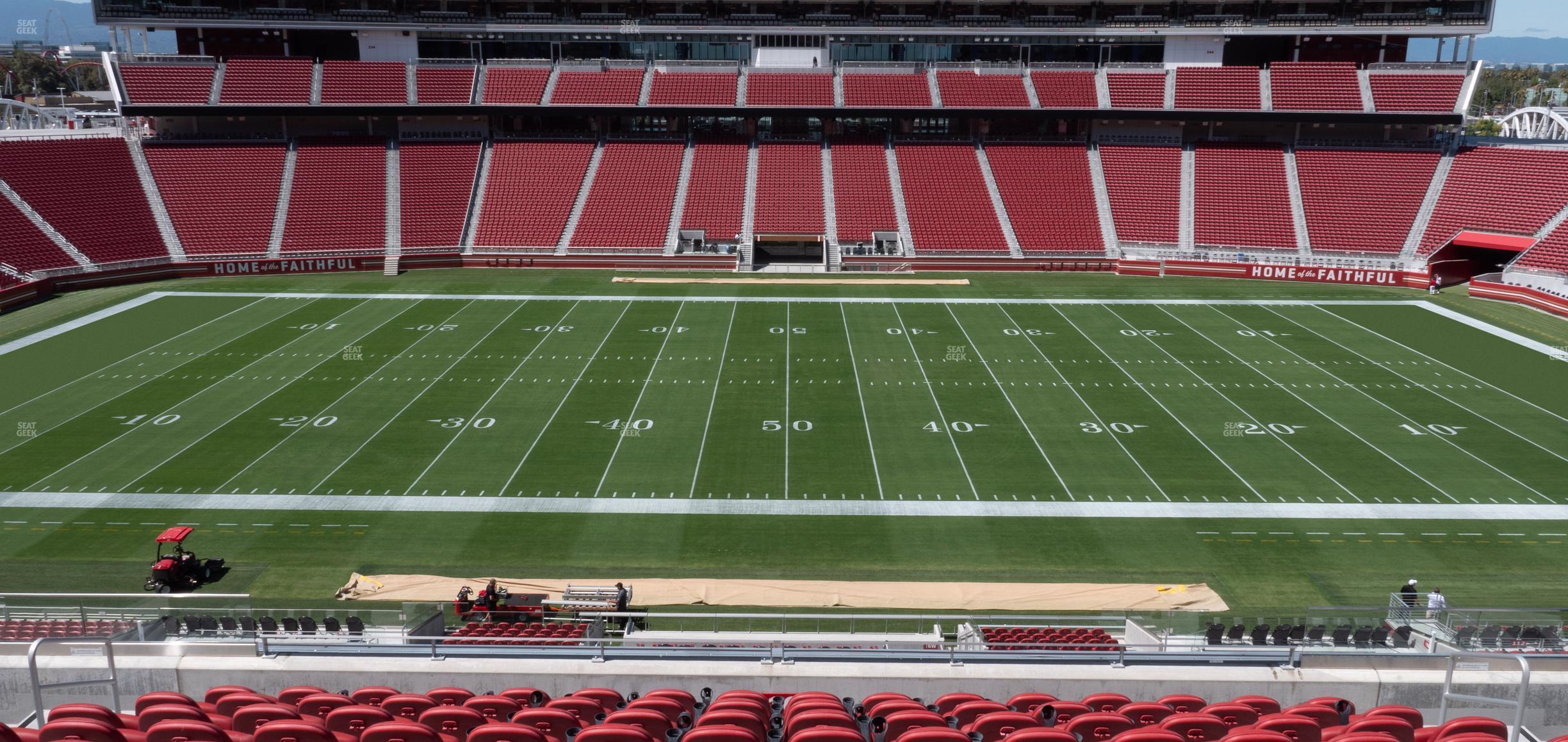 Seating view for Levi's Stadium Section C 216