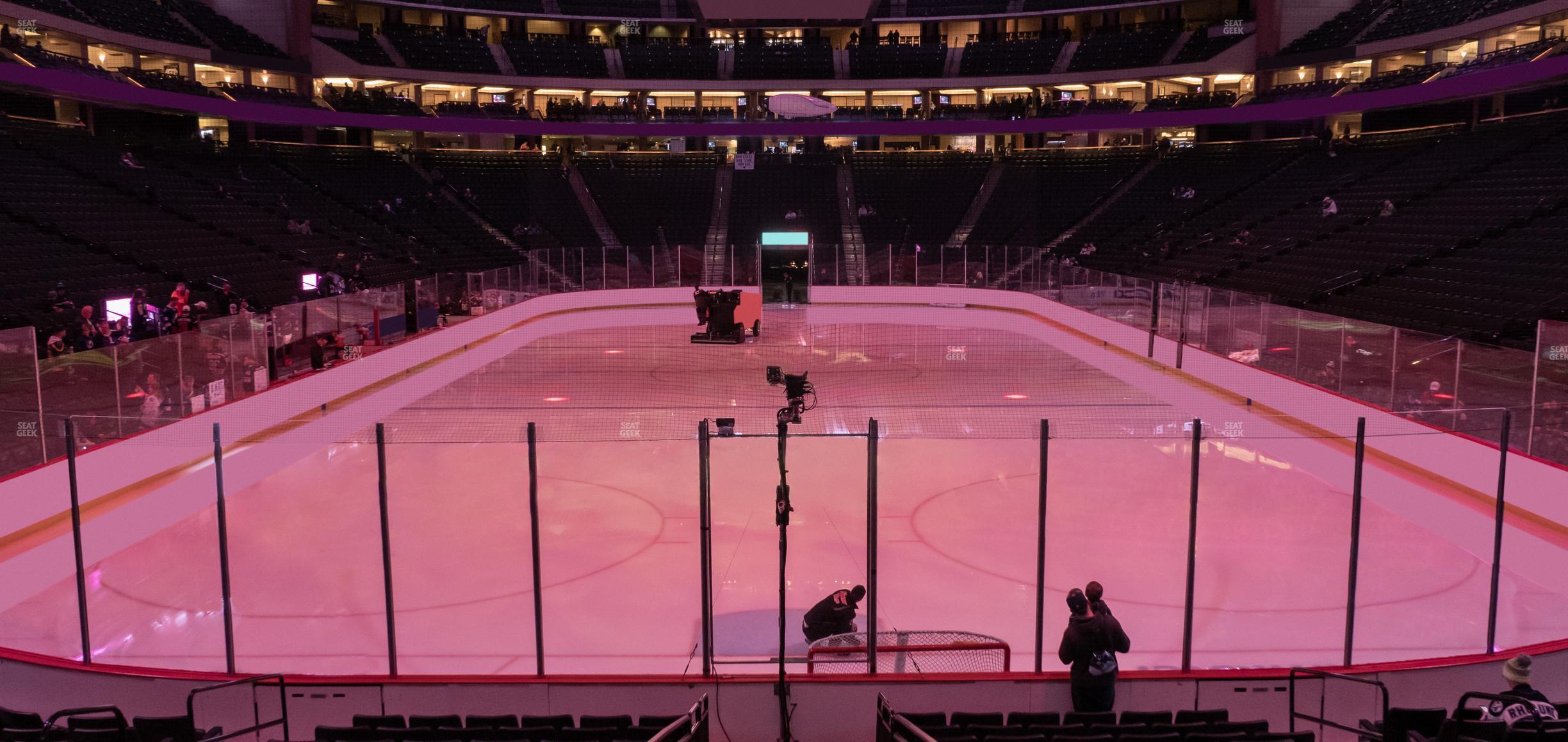 Seating view for Xcel Energy Center Section 110