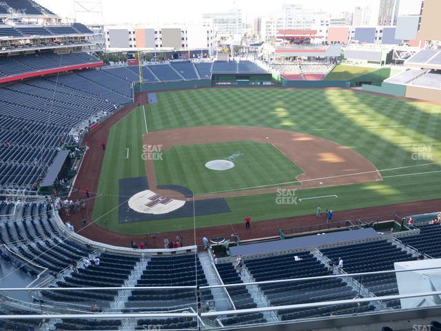 Seating view for Nationals Park Section 317