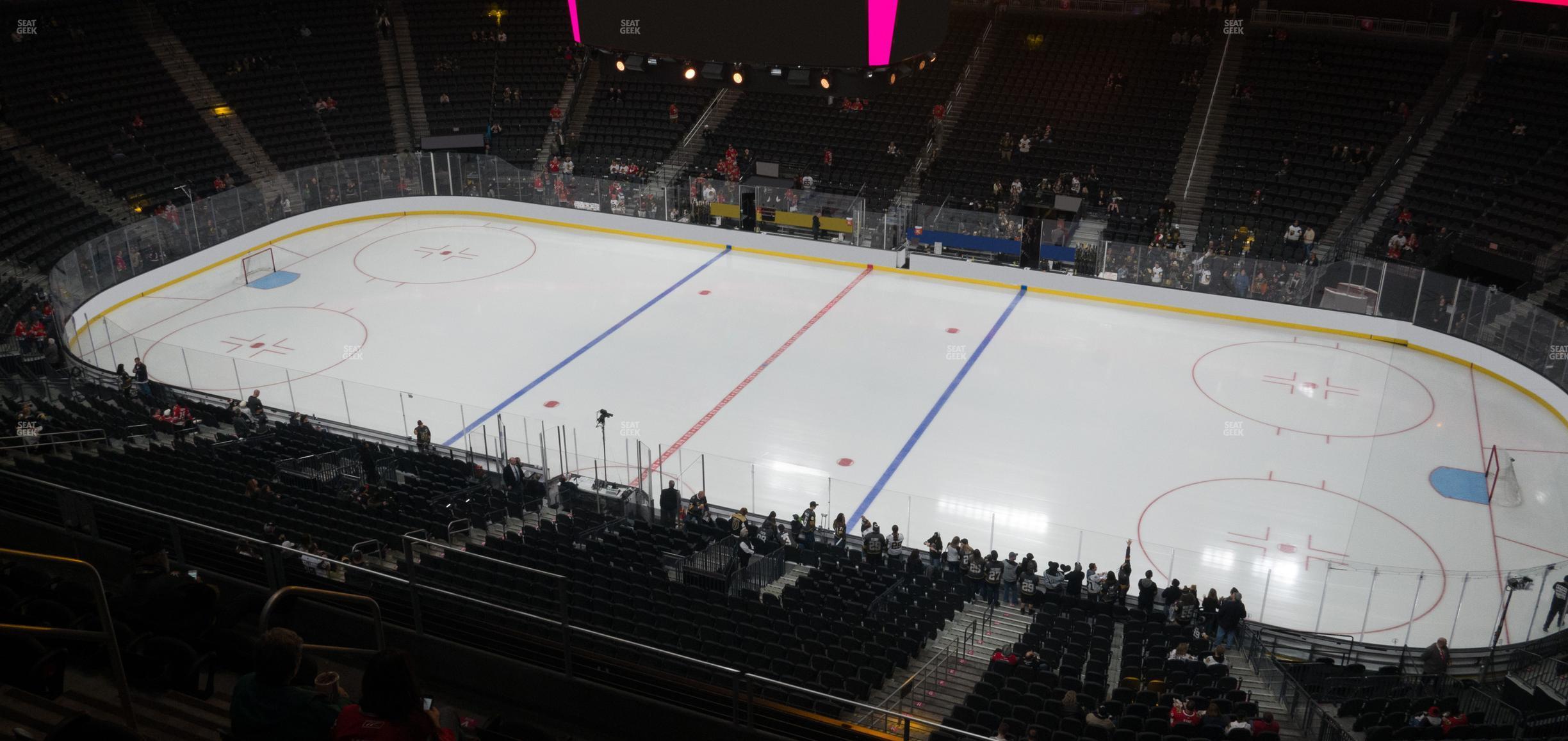 Seating view for T-Mobile Arena Section 225