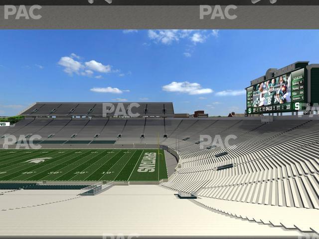 Seating view for Spartan Stadium (Michigan) Section 20