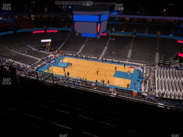 Seating view for Paycom Center Section 322