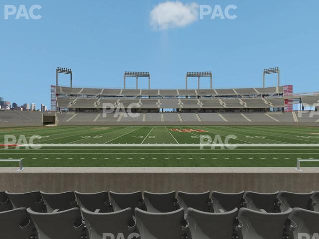 Seating view for TDECU Stadium Section 110