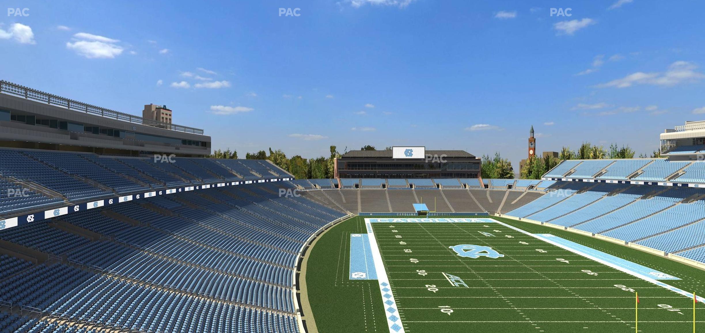 Seating view for Kenan Memorial Stadium Section Suite 2