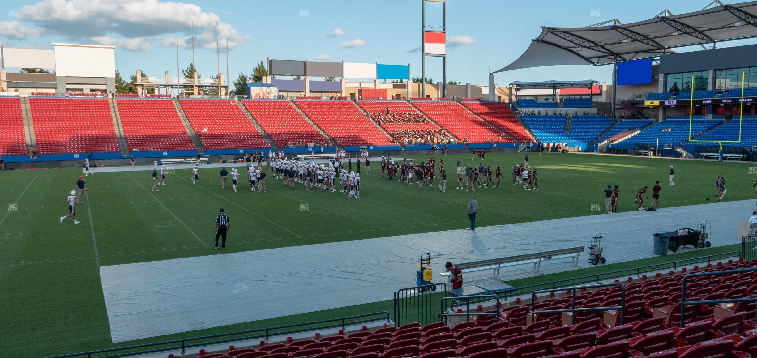 Seating view for Toyota Stadium Section 104