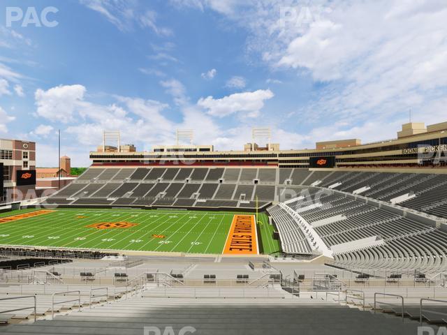 Seating view for Boone Pickens Stadium Section 231