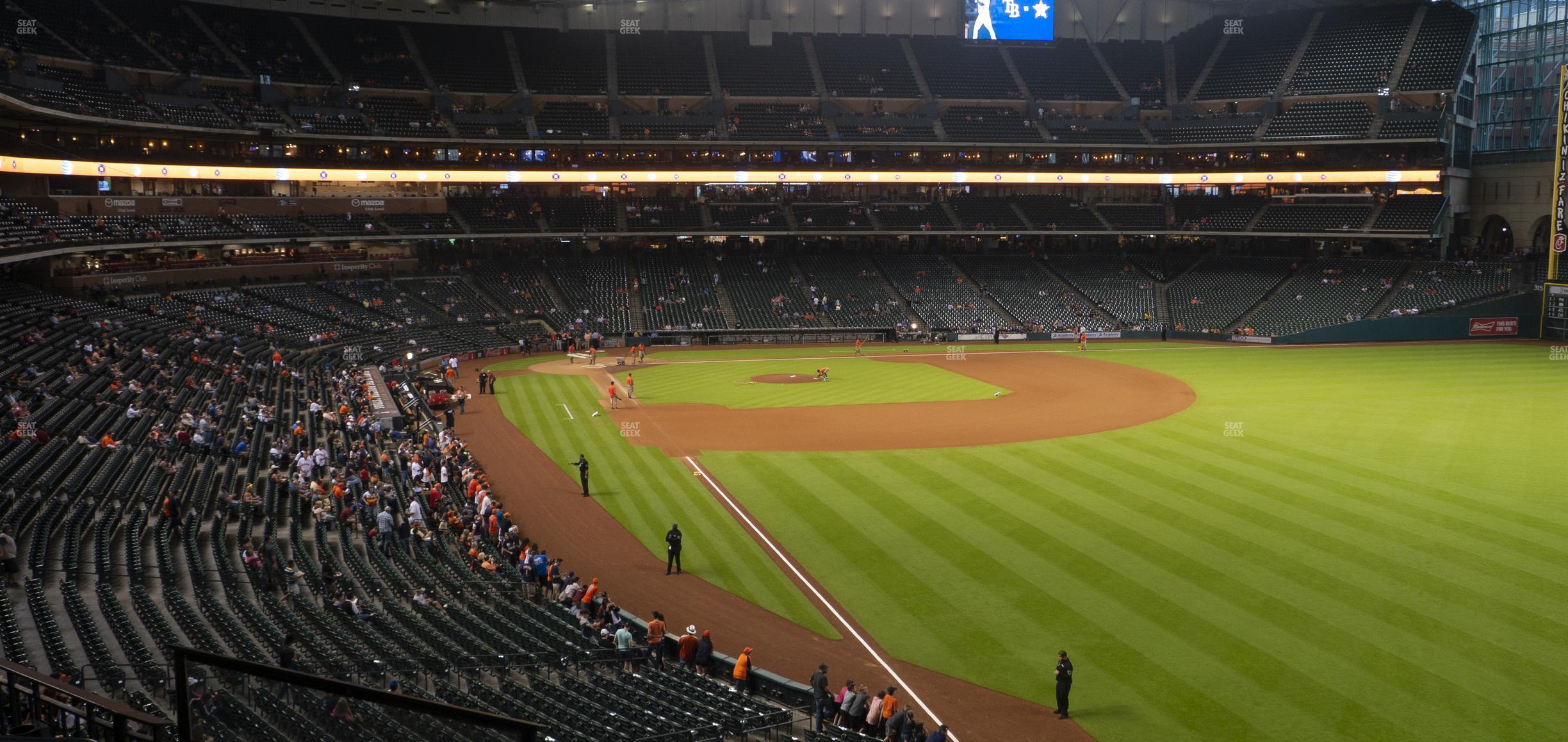 Seating view for Minute Maid Park Section 235