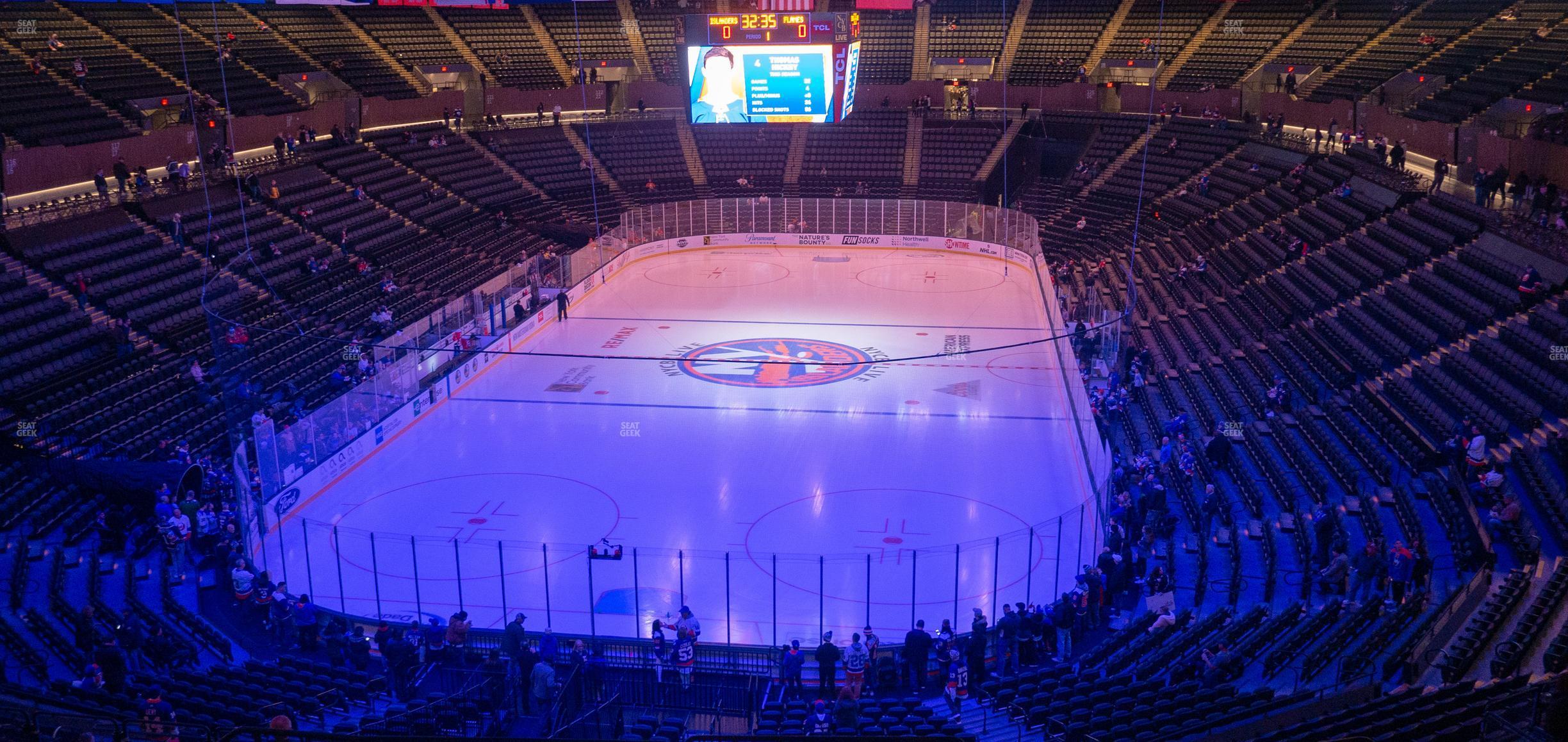 Seating view for Nassau Coliseum Section 212