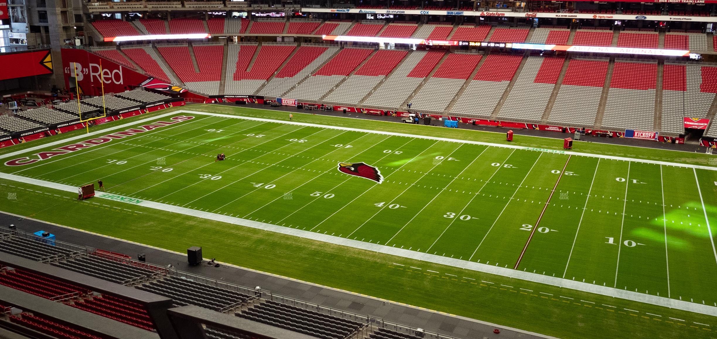 Seating view for State Farm Stadium Section Ring Of Honor 440