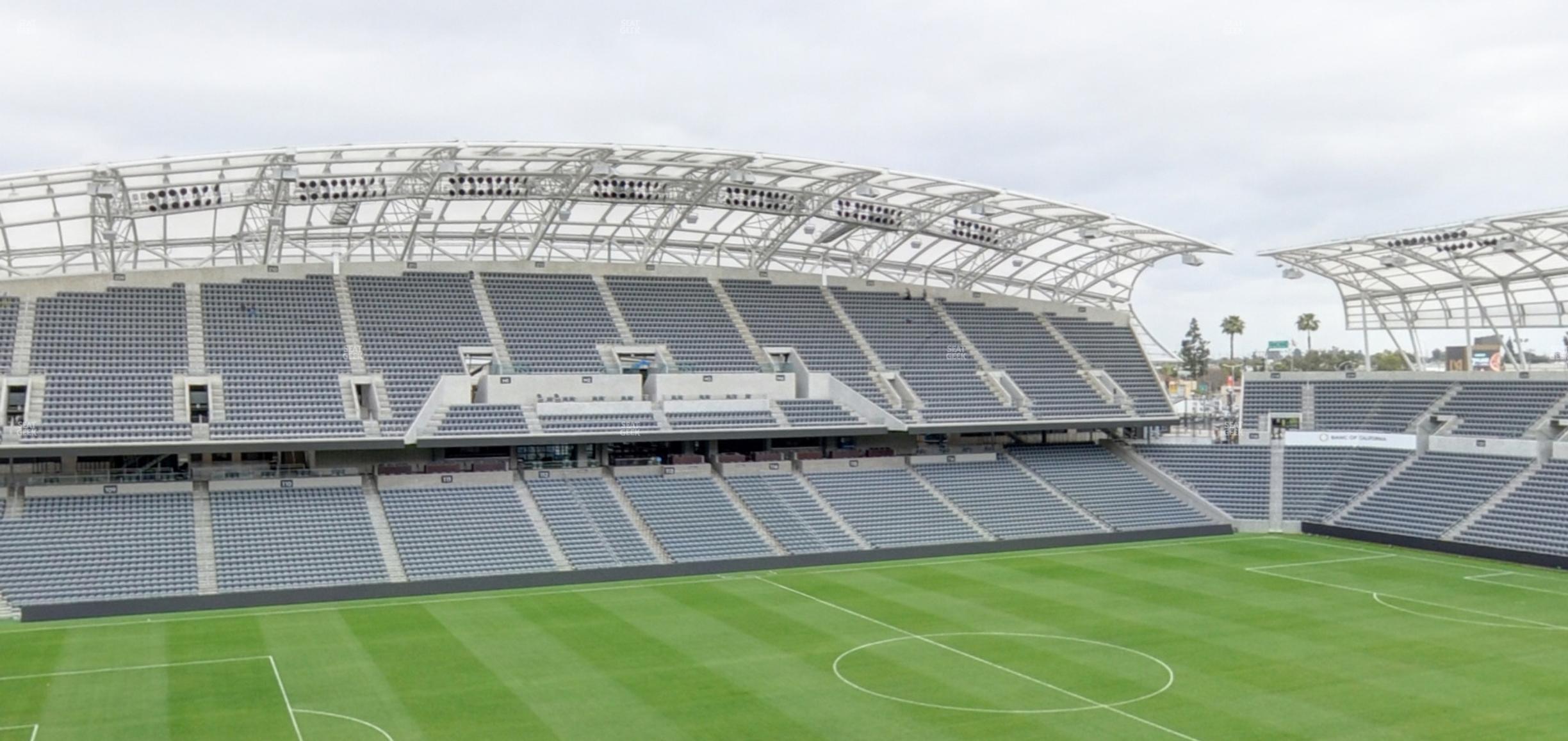 Seating view for BMO Stadium Section Founders Suite 10