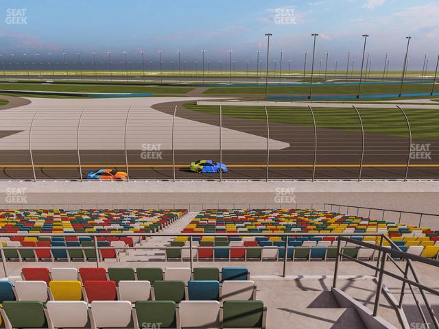 Seating view for Daytona International Speedway Section Back 184