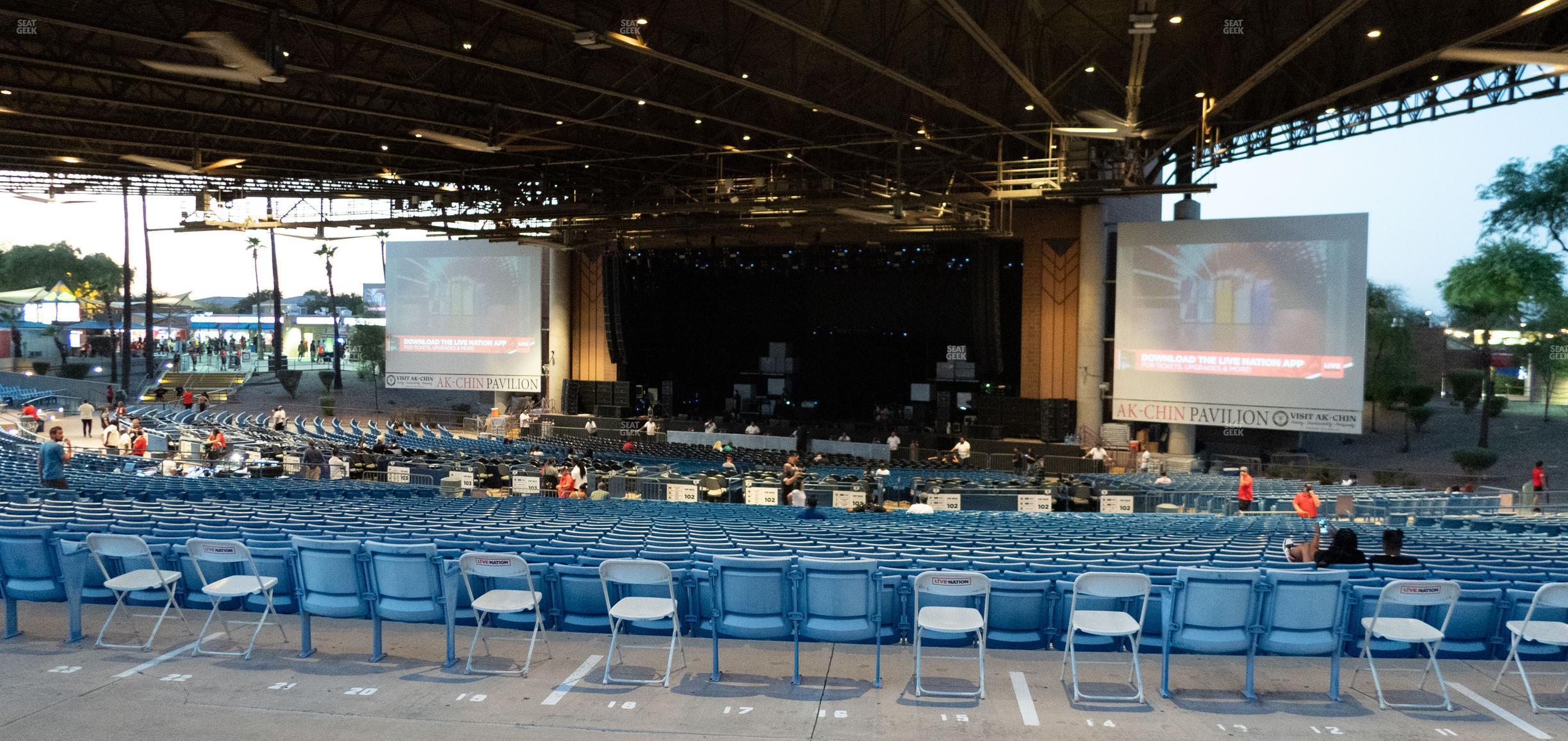 Seating view for Talking Stick Resort Amphitheatre Section 302