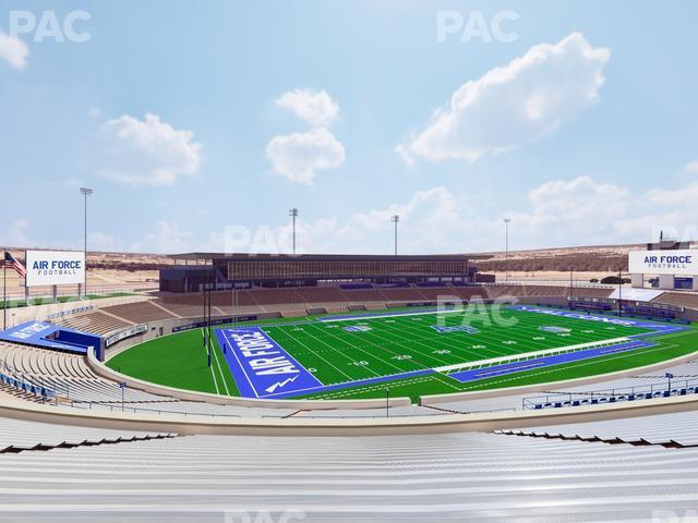 Seating view for Falcon Stadium Section M 12