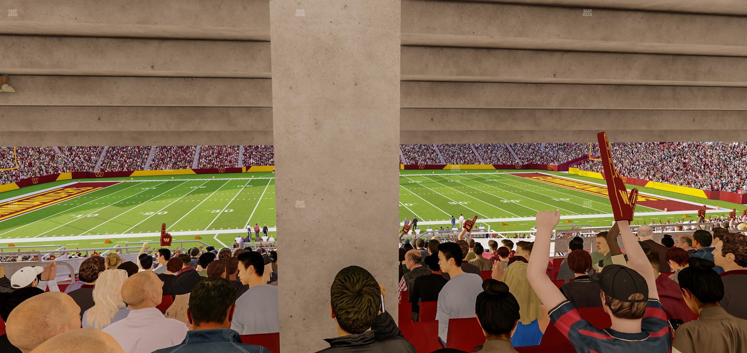 Seating view for Northwest Stadium Section 222