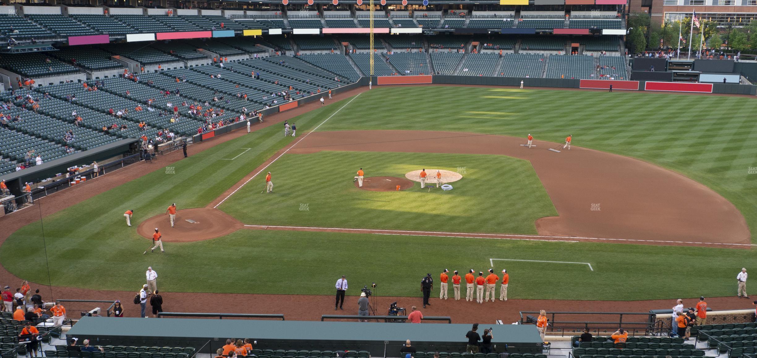 Seating view for Oriole Park at Camden Yards Section 222