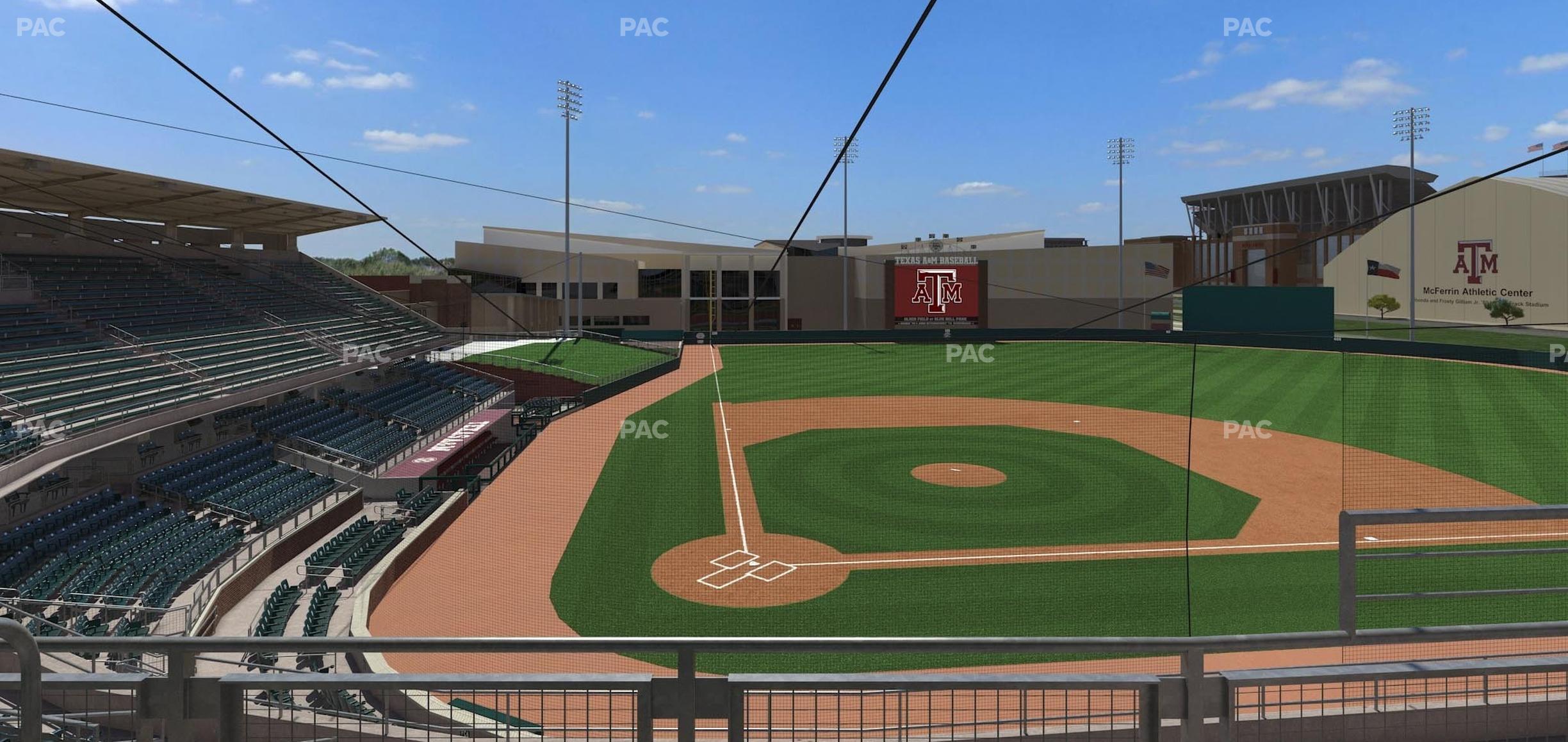 Seating view for Olsen Field at Blue Bell Park Section Suite 1