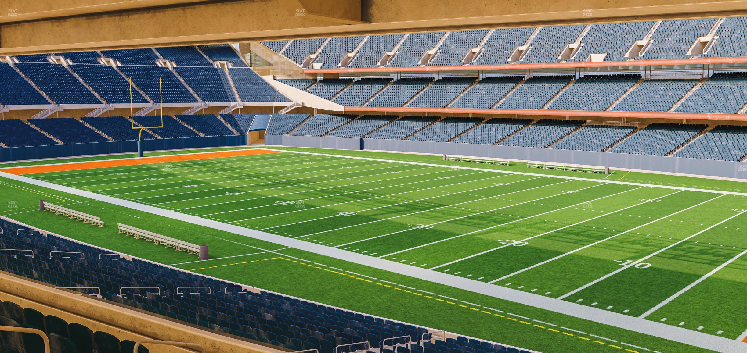 Seating view for Soldier Field Section 231