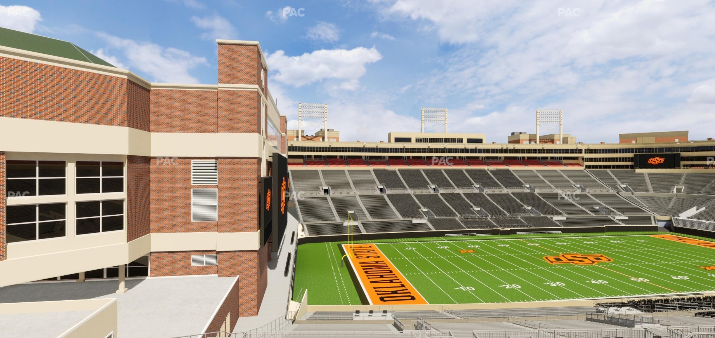 Seating view for Boone Pickens Stadium Section 241