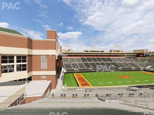 Seating view for Boone Pickens Stadium Section 241