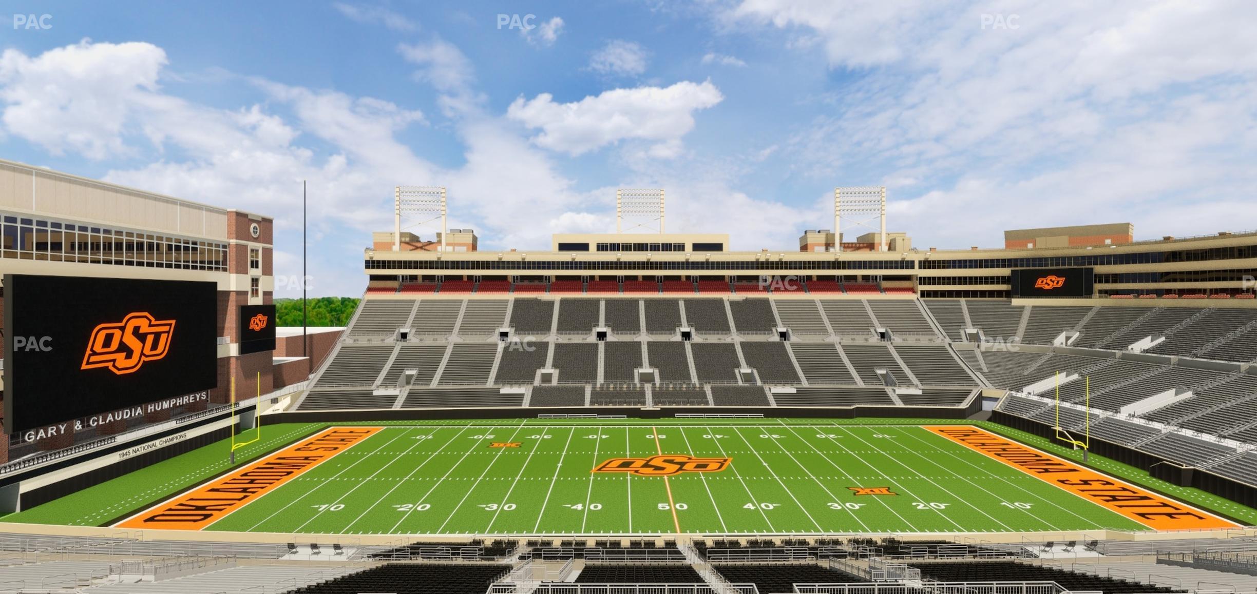 Seating view for Boone Pickens Stadium Section 236