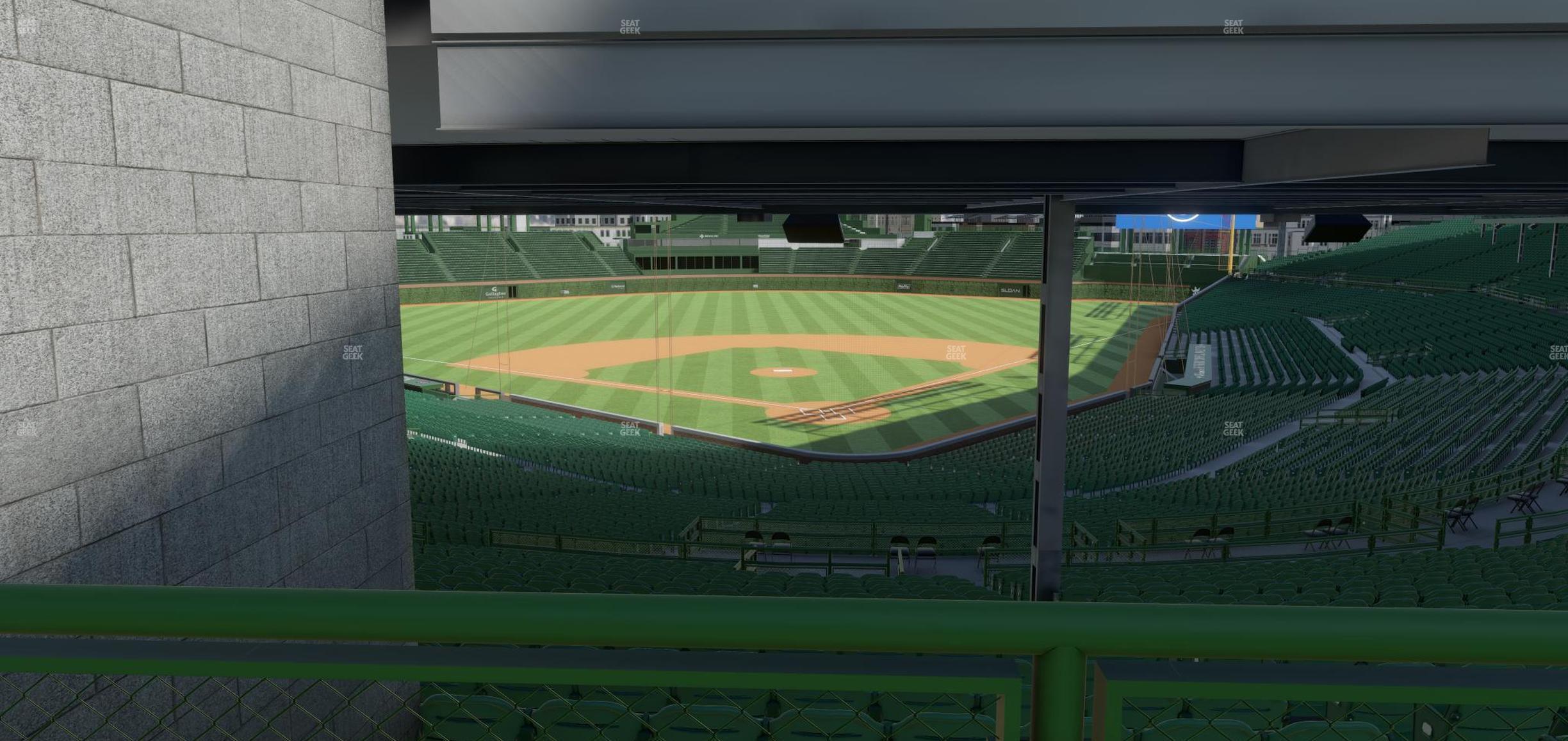 Seating view for Wrigley Field Section 216