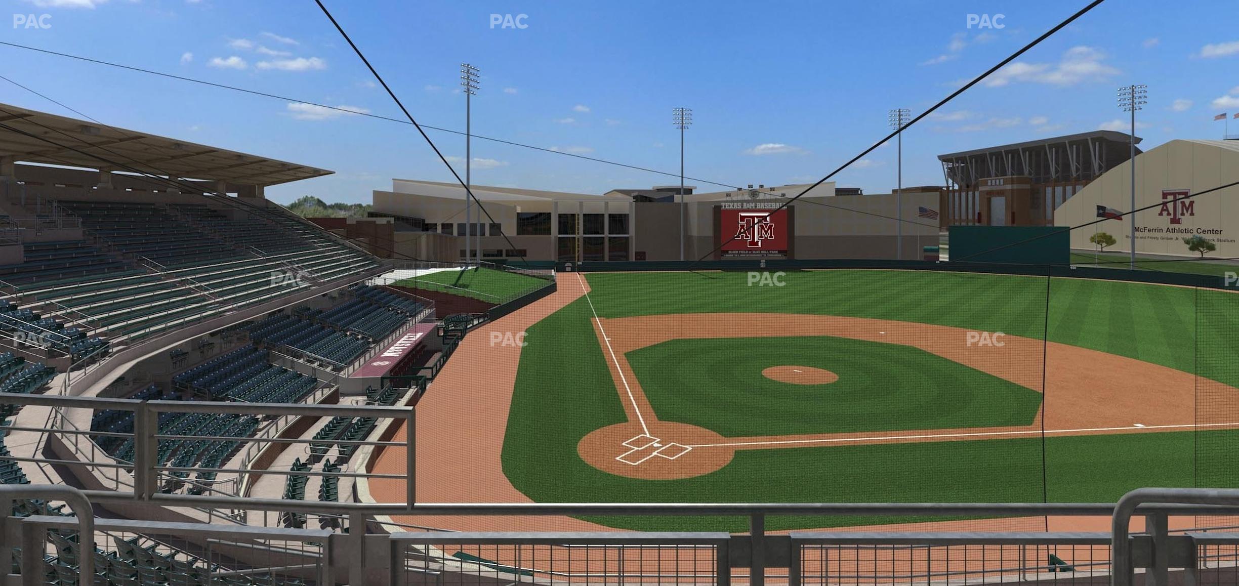 Seating view for Olsen Field at Blue Bell Park Section Suite 2