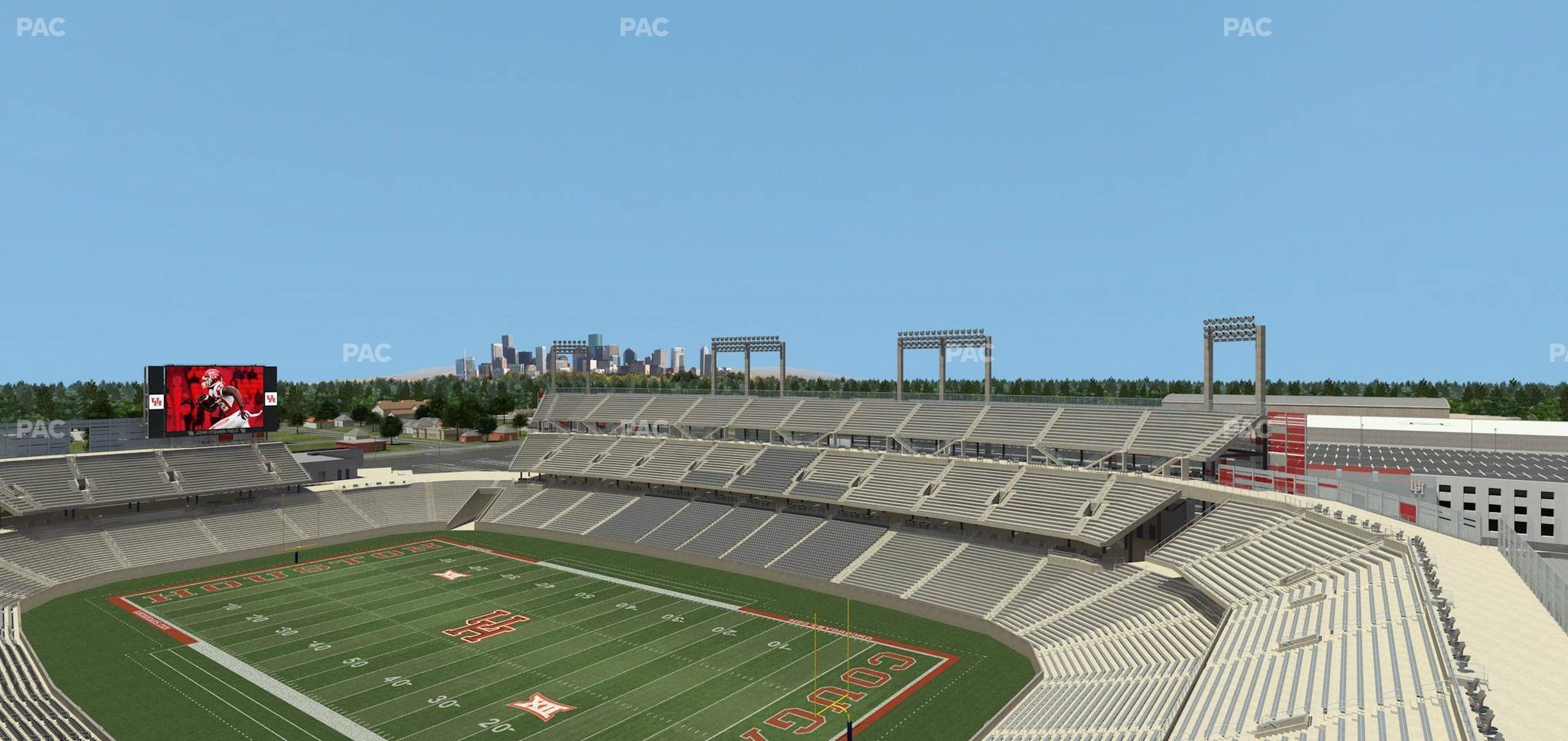 Seating view for TDECU Stadium Section 301