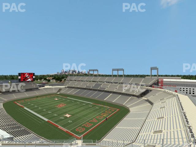 Seating view for TDECU Stadium Section 301