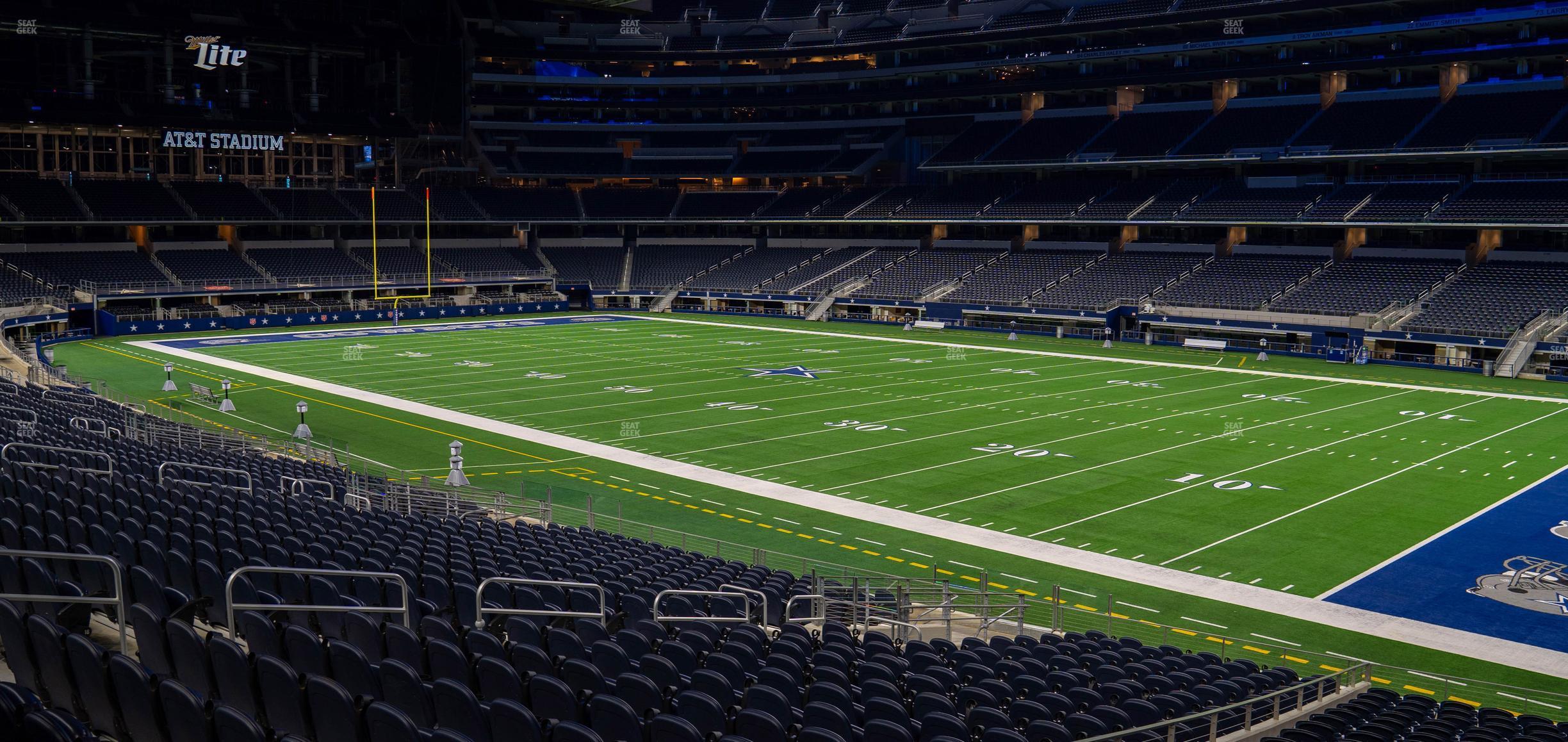 Seating view for AT&T Stadium Section Hall Of Fame Suite 228