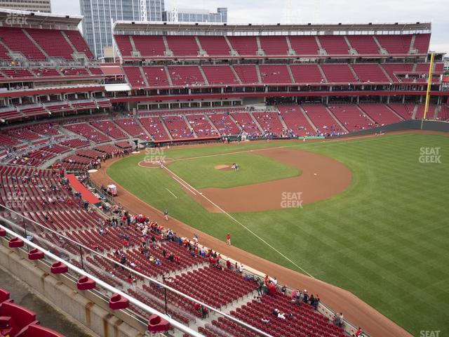 Seating view for Great American Ball Park Section 436