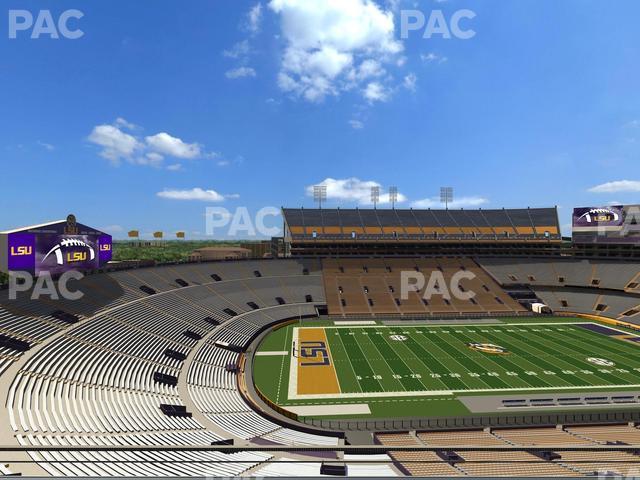 Seating view for Tiger Stadium Section Club 310