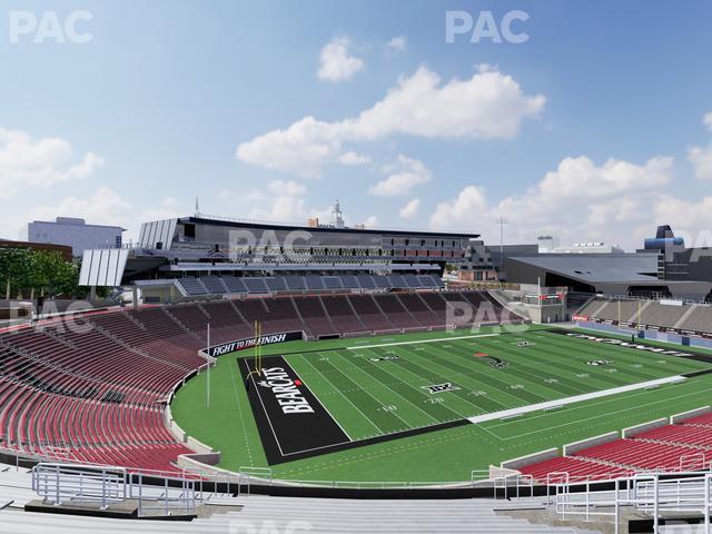 Seating view for Nippert Stadium Section 212