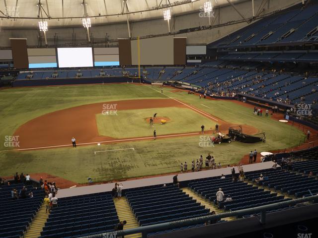 Seating view for Tropicana Field Section 211