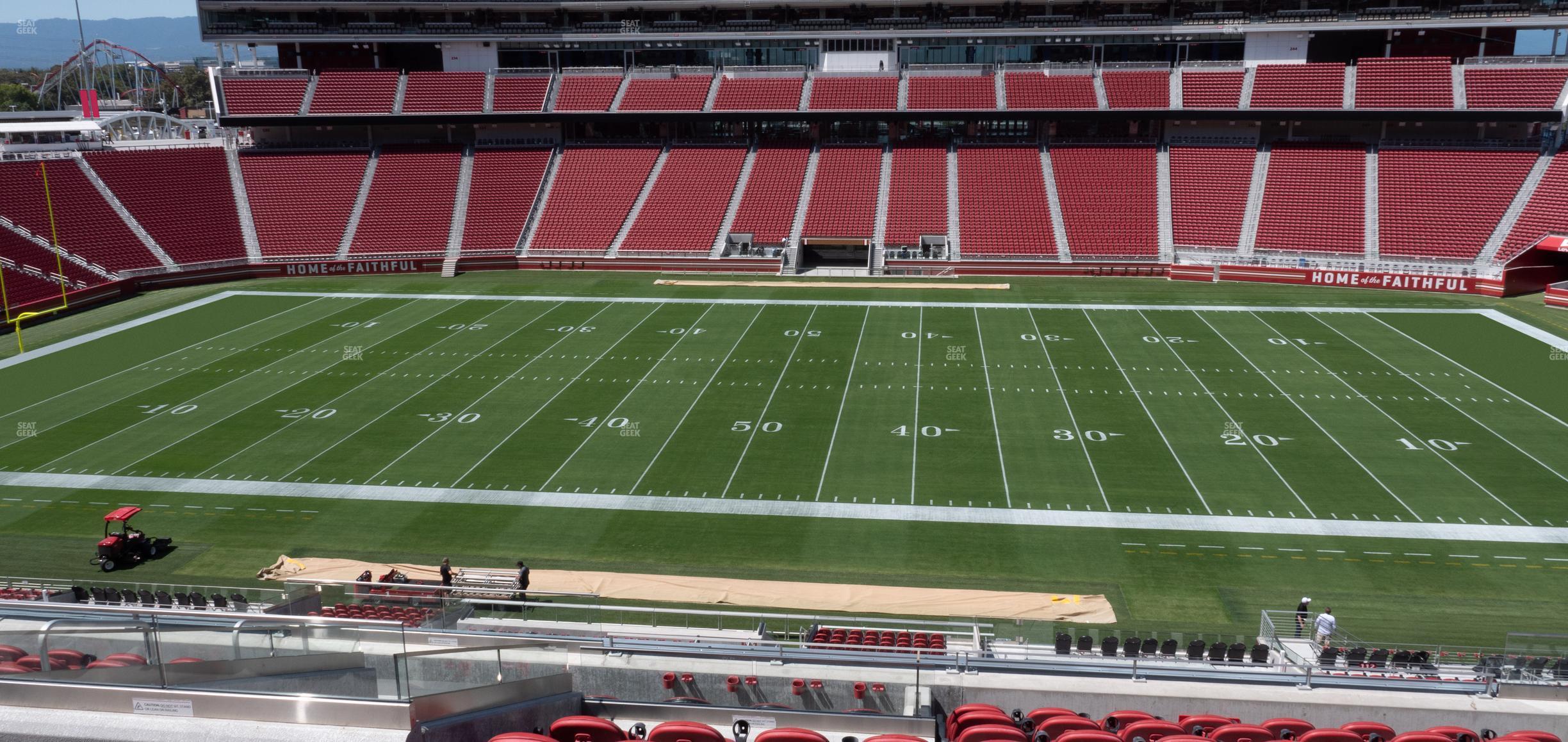 Seating view for Levi's Stadium Section C 215