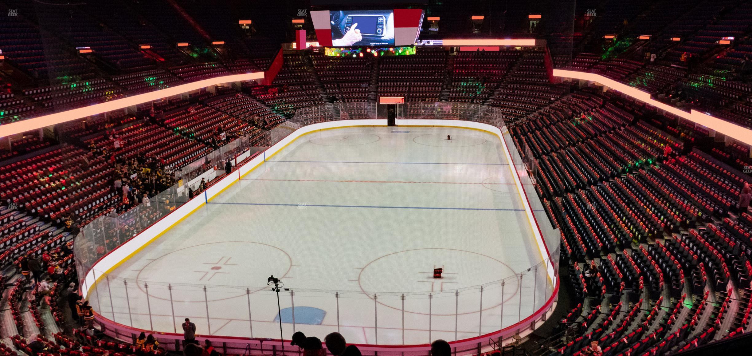 Seating view for Scotiabank Saddledome Section 219