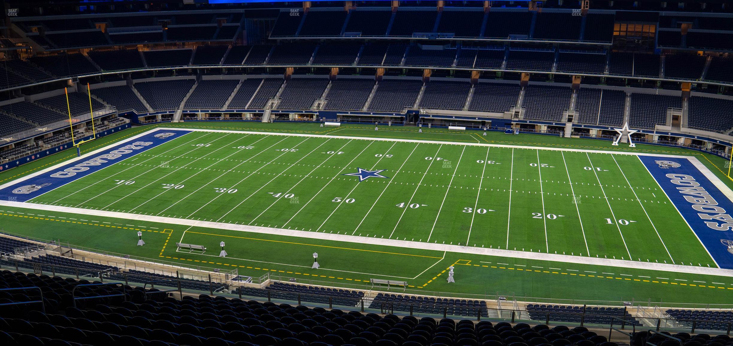 Seating view for AT&T Stadium Section Silver Suite 441